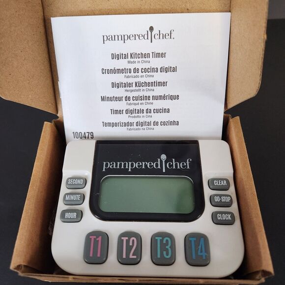 Pampered Chef Digital Kitchen Timer 100479 - Picture 6 of 8